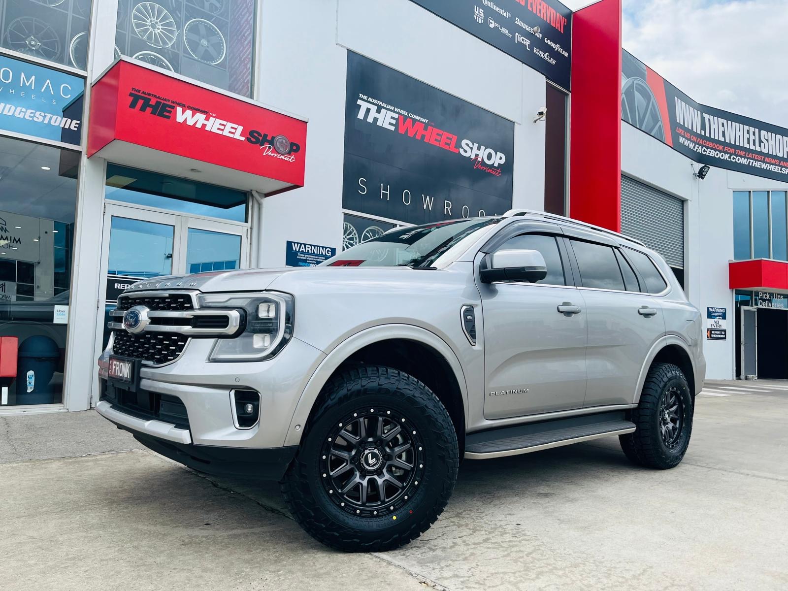 FORD EVEREST WITH LENSO WHEELS |  | FORD