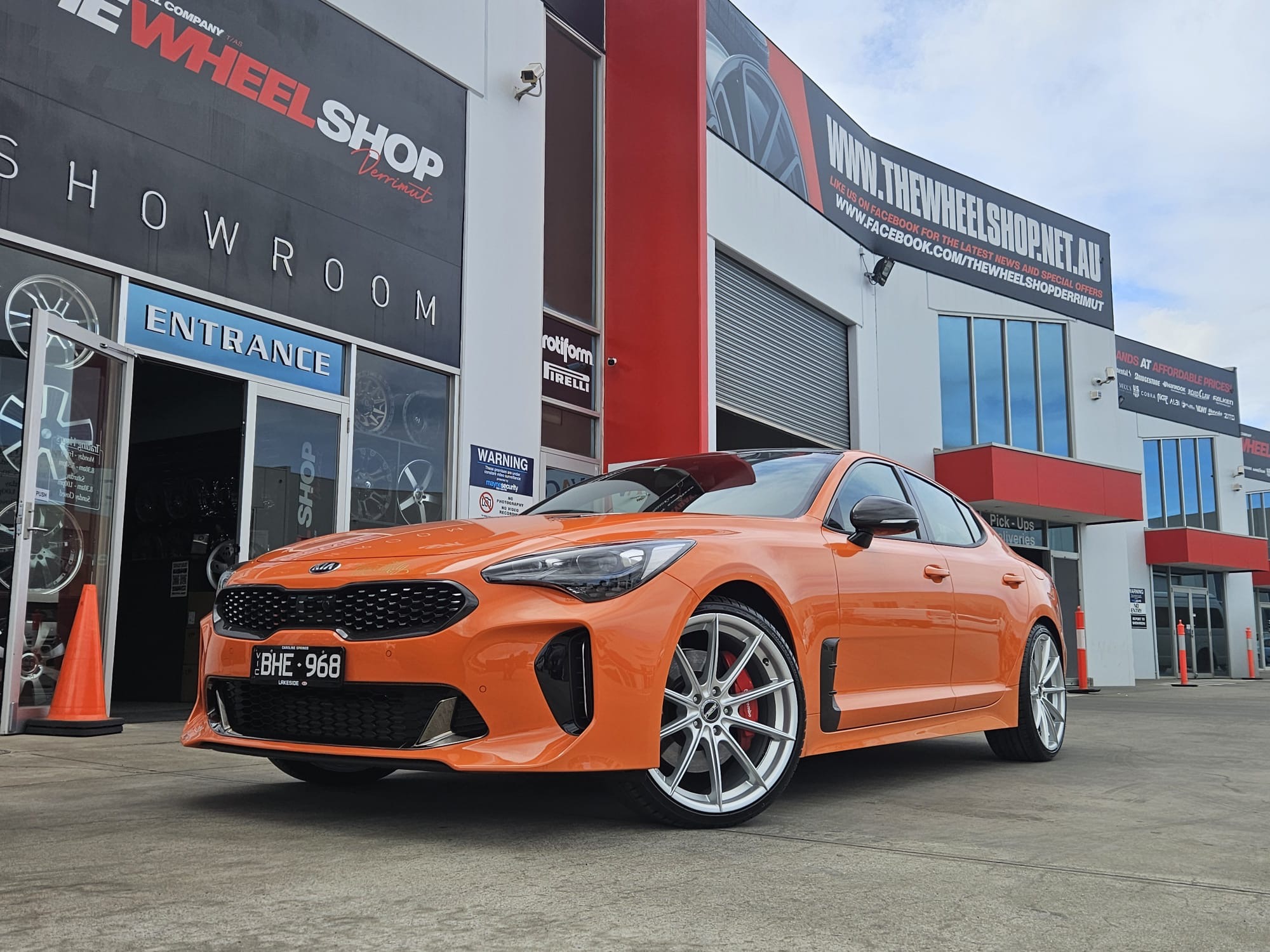 KIA STINGER WITH HUSSLA WHEELS |  | KIA