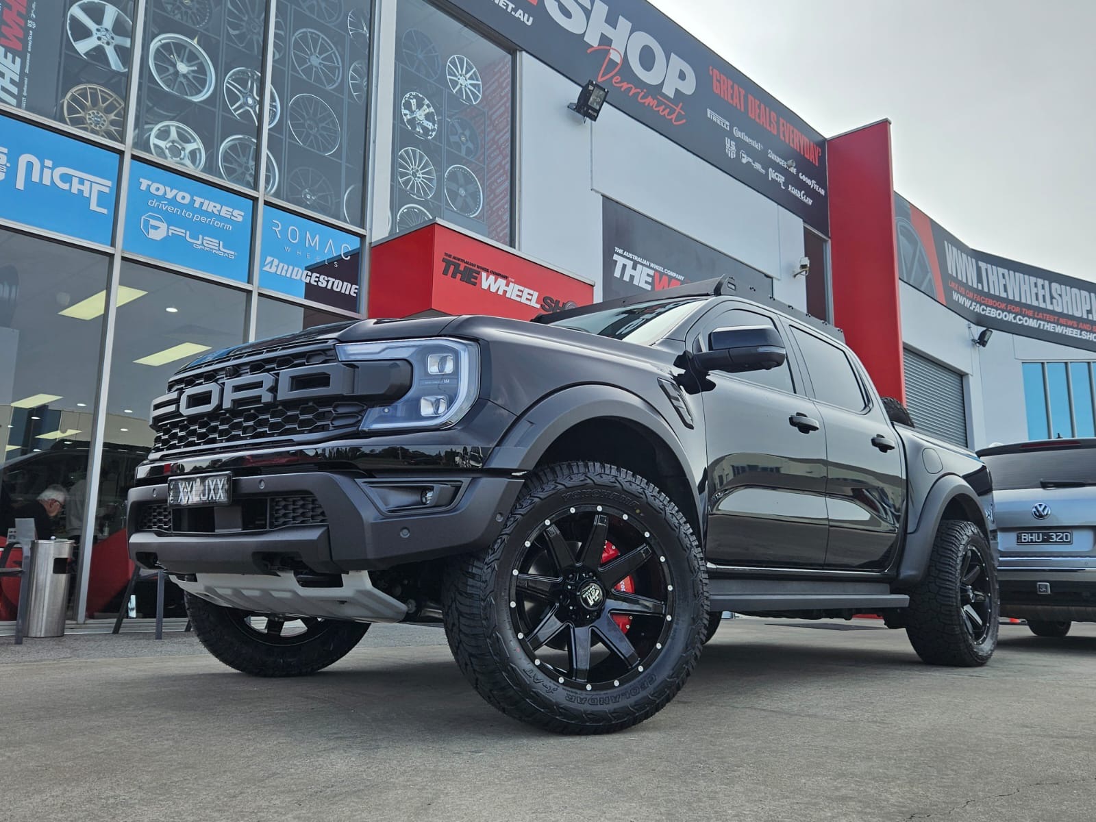 FORD RANGER WITH HUSSLA WHEELS |  | FORD