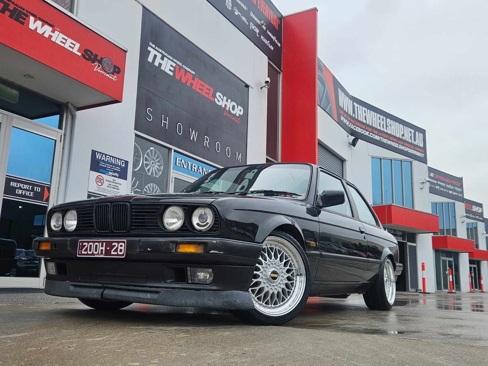 BMW E30 3 SERIES WITH LENSO WHEELS |  | BMW