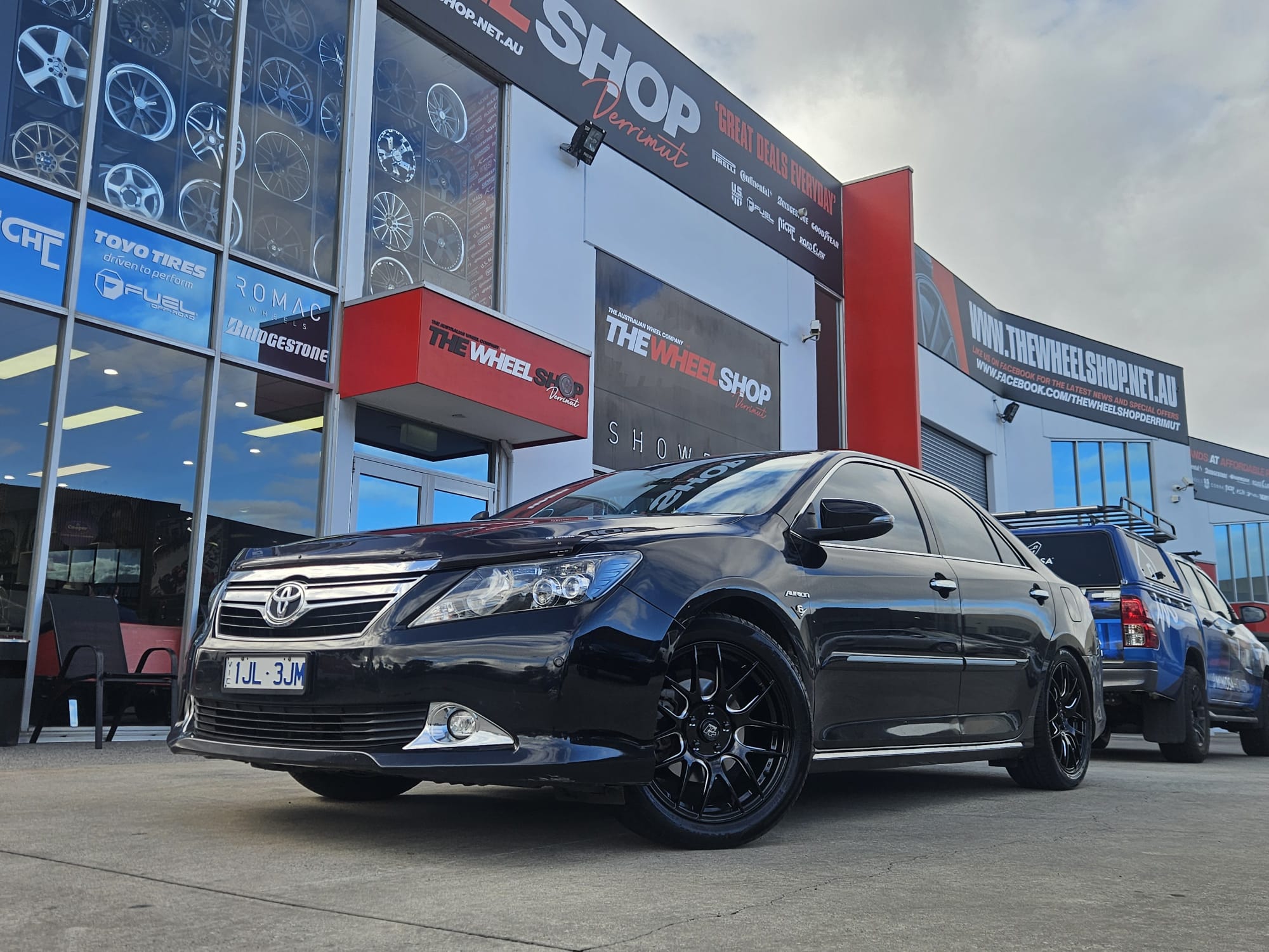 TOYOTA CAMRY WITH HUSSLA WHEELS |  | TOYOTA