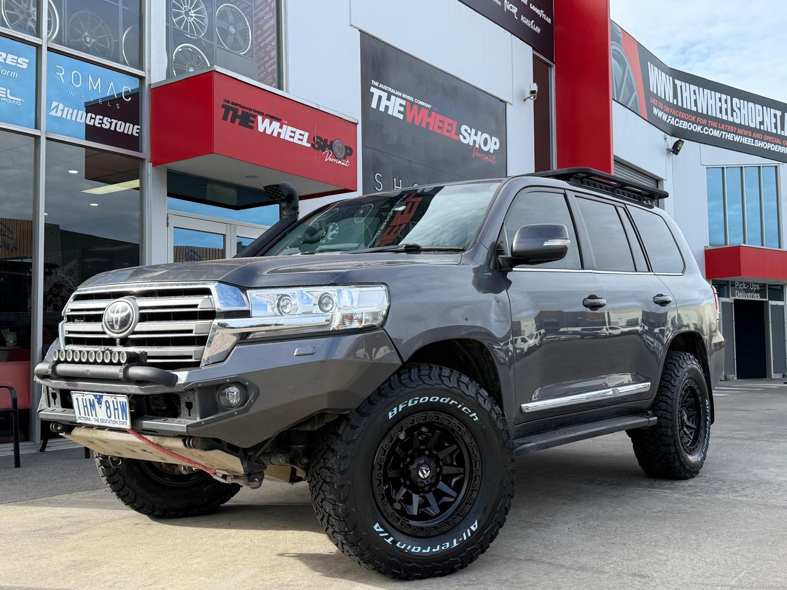 TOYOTA LANDCRUISER WITH FUEL WHEELS |  | TOYOTA