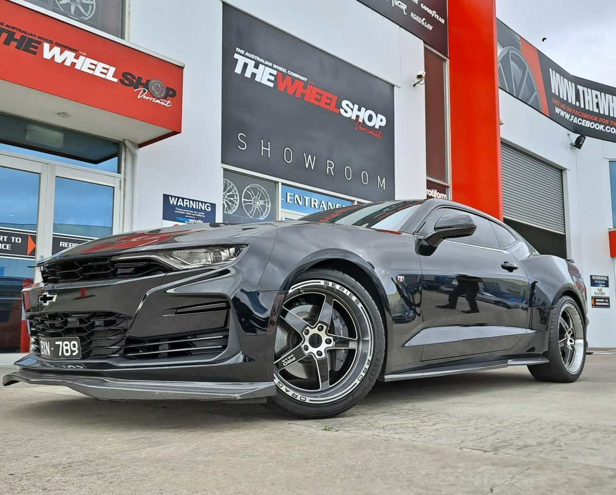 CHEVORLET CAMARO WITH PRO DRAG WHEELS  |  | CHEVORLET