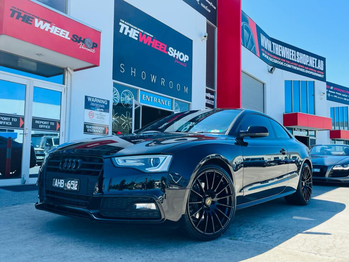 AUDI A5 WITH SIMMONS WHEELS |  | AUDI