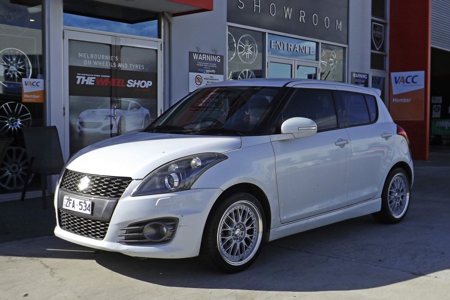 SUZUKI SWIFT WITH 18 INCH HUSSLA WHEELS |  | SUZUKI