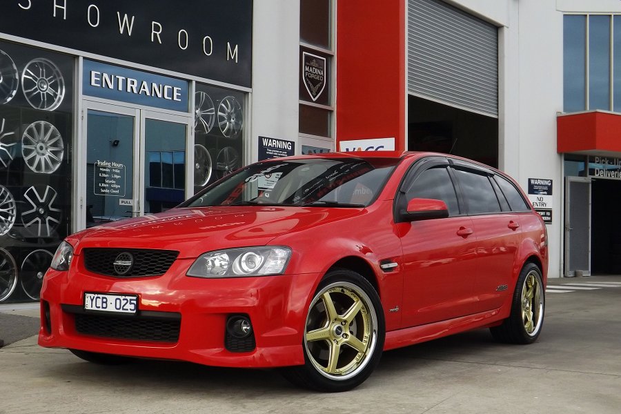 HOLDEN WAGON WITH VERTINI DRIFT WHEELS  |  | HOLDEN