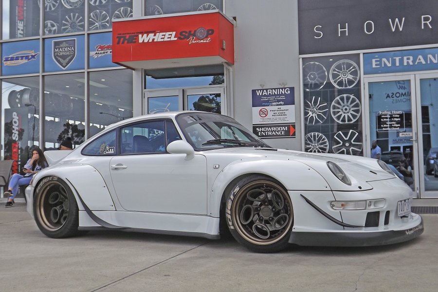 PORSCHE 993 RWB RONIN WITH ROTIFORM ZRH-T WHEELS  |  | PORSCHE