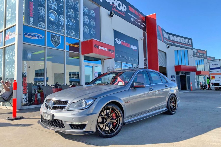 C63 AMG WITH KOYA WHEELS  |  | MERCEDES