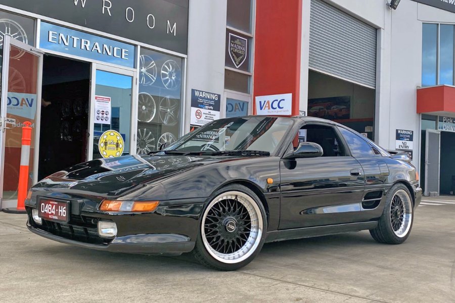 TOYOTA MR2 WITH 17 INCH OX WHEELS |  | TOYOTA 