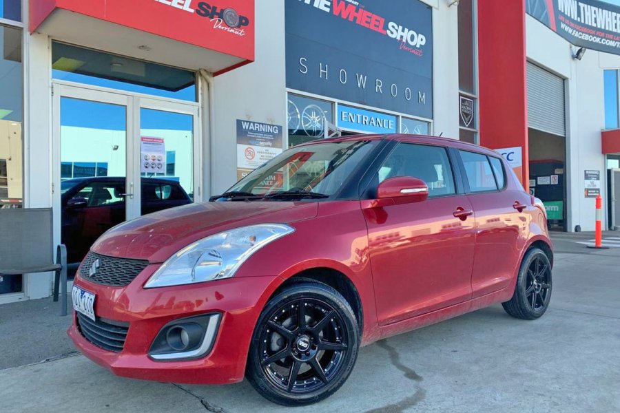 SUZUKI SWIFT WITH CSA WHEELS |  | SUZUKI