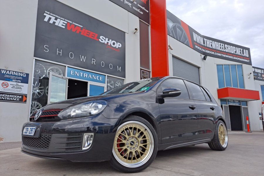 VW GOLF GTI WITH XXR WHEELS  |  | VW