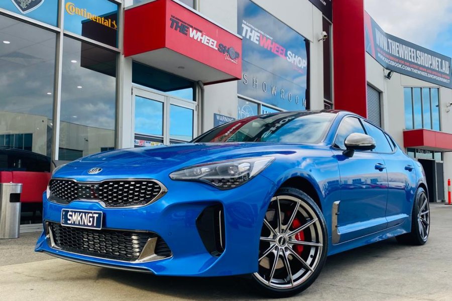 KIA STINGER WITH HUSSLA WHEELS |  | KIA 