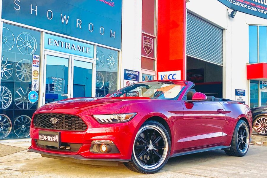 FORD MUSTANG WITH COBRA WHEELS |  | FORD