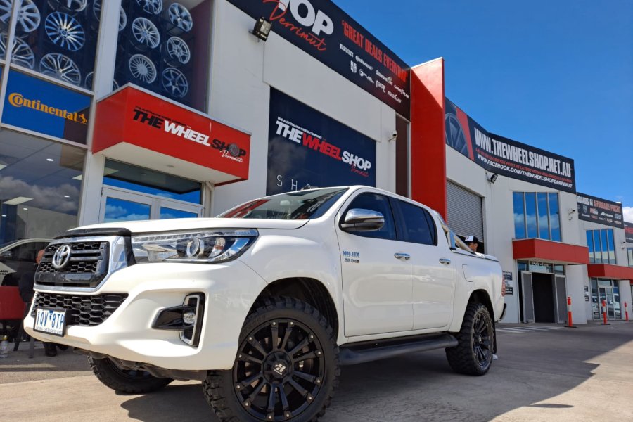 TOYOTA HILUX WITH HUSSLA WHEELS |  | TOYOTA