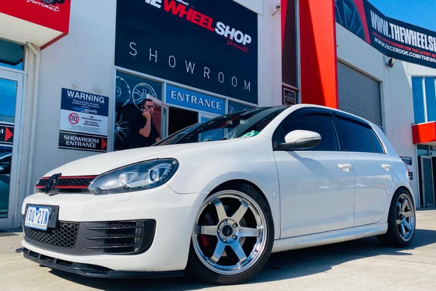 VW GOLF GTI WITH AVID WHEELS  |  | VW